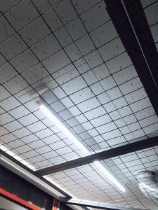 キュラーズ東池袋店のトランクルームの天井